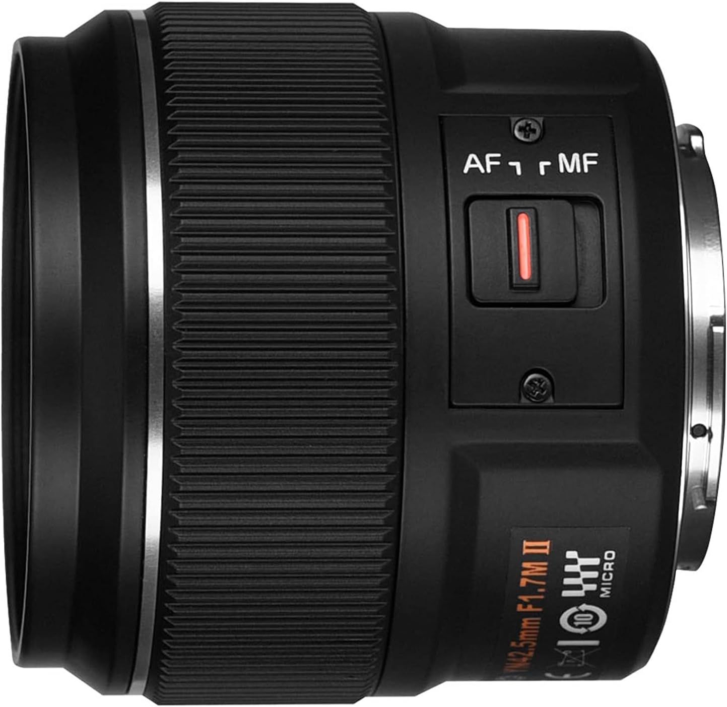 YONGNUO YN42.5mm F1.7M II Auto Focus Fixed Prime Lens for Micro Four Thirds Cameras Black - Image 5